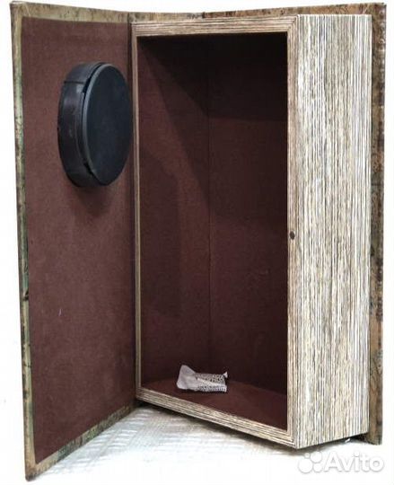 Фолиант шкатулка с часами самолёт