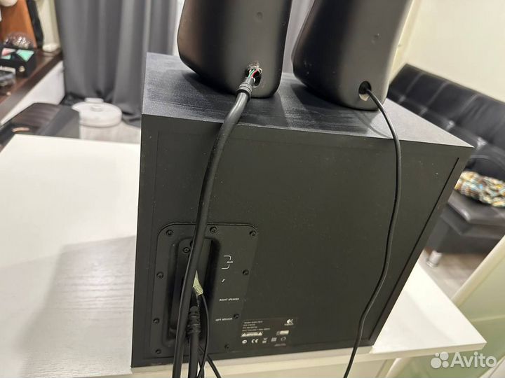 Logitech z623 2 колонки и сабвуфер