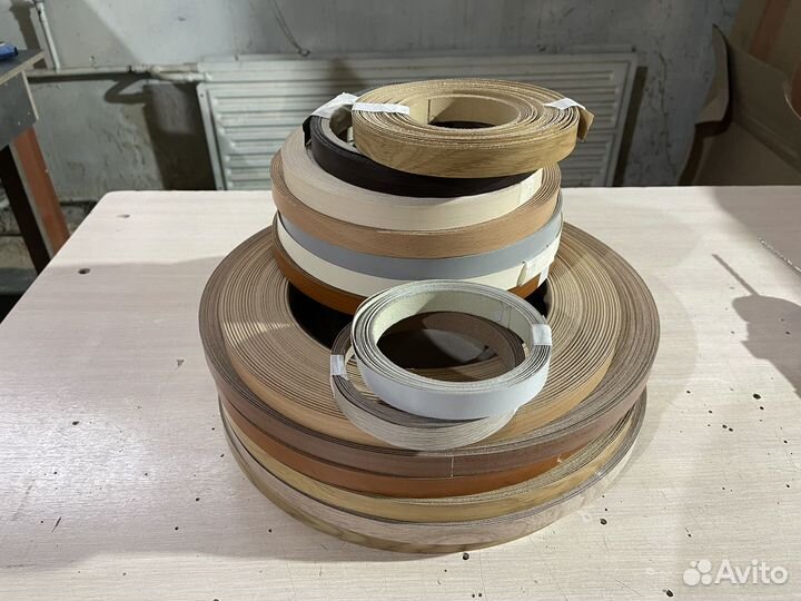 Мебельная кромка с клеем (меламиновая)