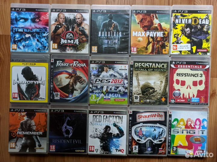 PS3 коллекция игр (Playstation3)