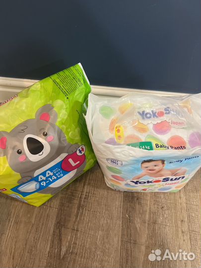 Подгузники трусики yokosun L