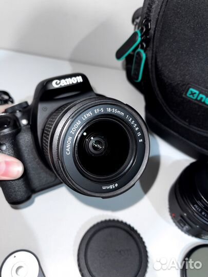 Фотоаппарат Canon 600D+объективы