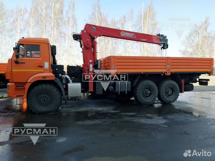 Шасси КАМАЗ 43118-50 с КМУ Horyong, 2024