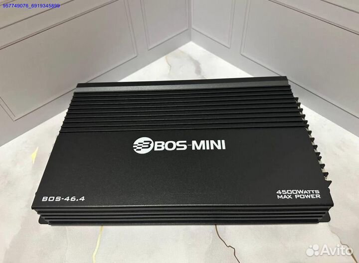 Новый Усилитель BOS-mini BOS-46.4 4500w