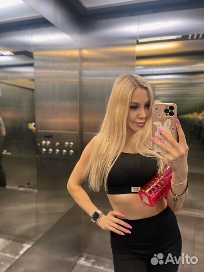 Волосы натуральные 60 см блонд