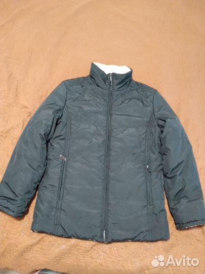 Куртка зимняя двухсторонняя 48-50р