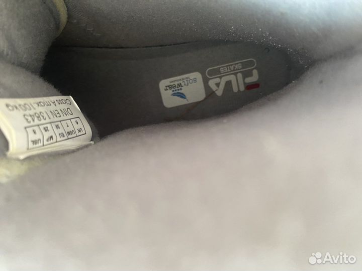 Ролики женские fila primo wave AIR 39 размер