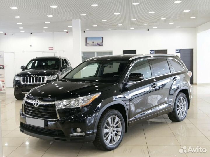 Toyota Highlander 3.5 AT, 2015, 125 300 км