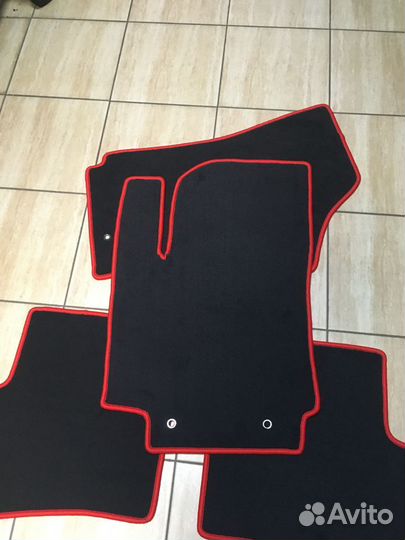 Велюровые Премиум ковры Kia Rio седан / X Line