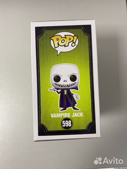 Funko pop фанко поп Vampire Jack 598