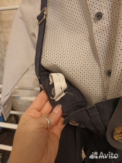 Костюм детский, брюки и рубашка 98 размера