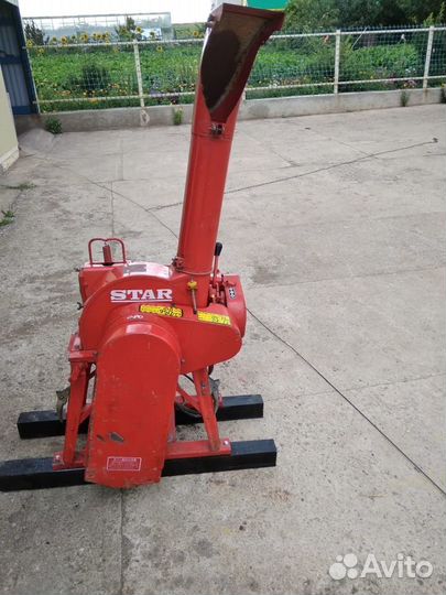 Измельчитель соломы, сена, веток и т.д