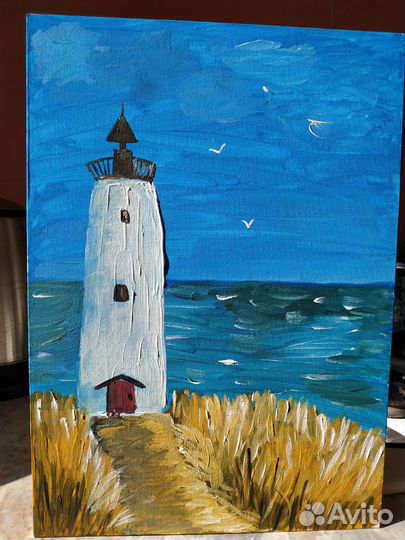 Интерьерная картина ручная работа