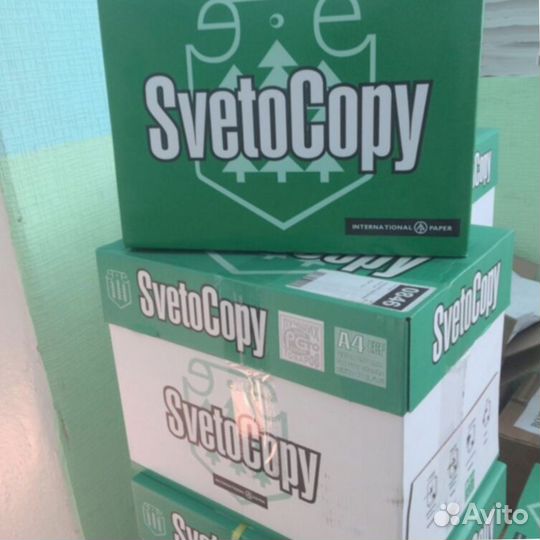 Офисная бумага a4 svetocopy