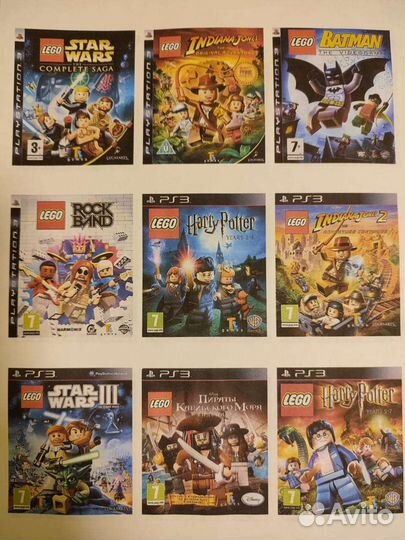 Коллекция Lego на PlayStation 3
