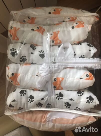 Бортики Подушки в детскую кроватку