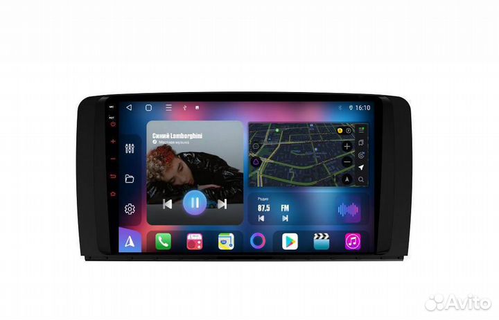 Магнитола Mercedes R Class Android 10 Qled 2/32