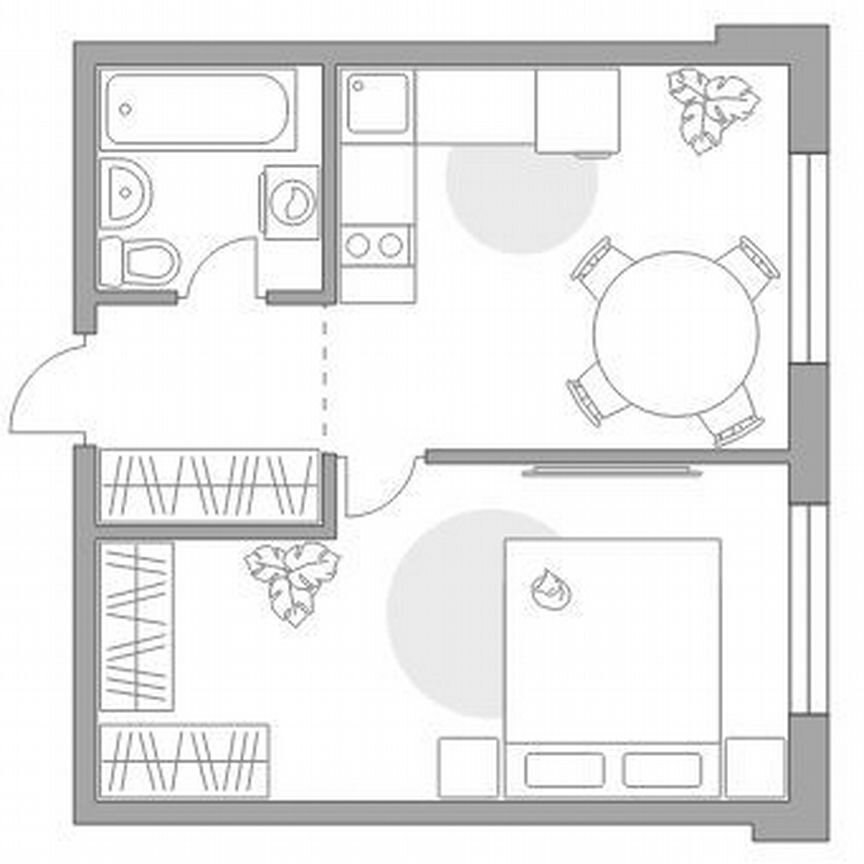 1-к. квартира, 34,3 м², 4/14 эт.