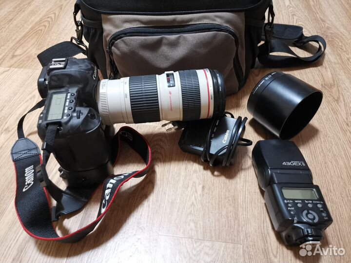 Зеркальный фотоаппарат canon 5D Mark II расширенны