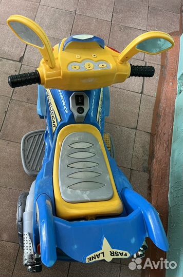Детский мотоцикл на аккумуляторе
