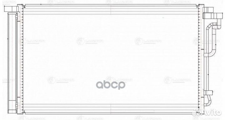 Радиатор кондиционера Kia ceed (18) /Hyundai El