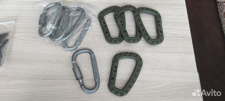 Карабин пластиковый, карабин алюминиевый