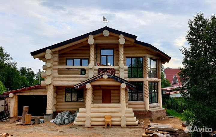 Строительство домов / срубы из лиственницы, кедра