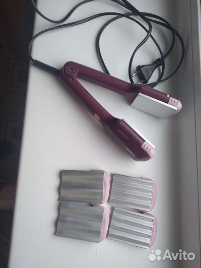 Плойка для волос, выпрямитель, гофре, волны