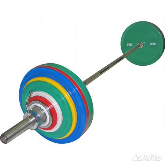 Штанга DHS для пауэрлифтинга 284 кг