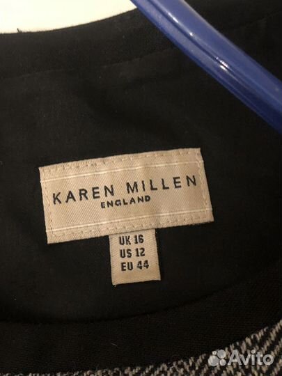 Платье-карандаш в рубчик, Karen Millen, US 12