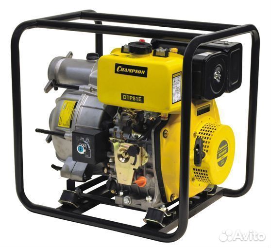 Мотопомпа Champion DTP81E