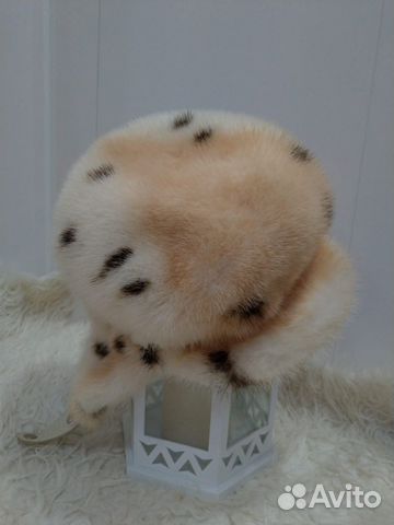 Шапка норковая женская