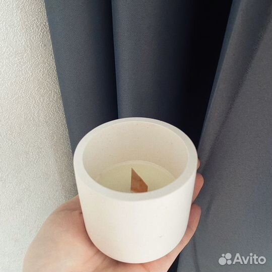 Ароматическая свеча ручной работы