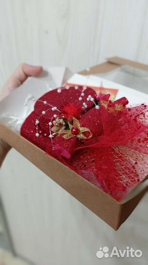 Шляпка к костюму конфетка