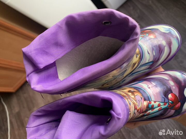 Резиновые сапожки