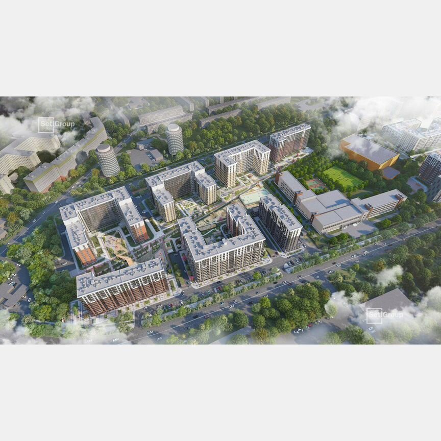 Квартира-студия, 24,4 м², 10/12 эт.