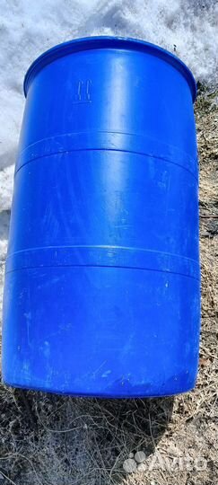 Бочка пластиковая 227литров бу