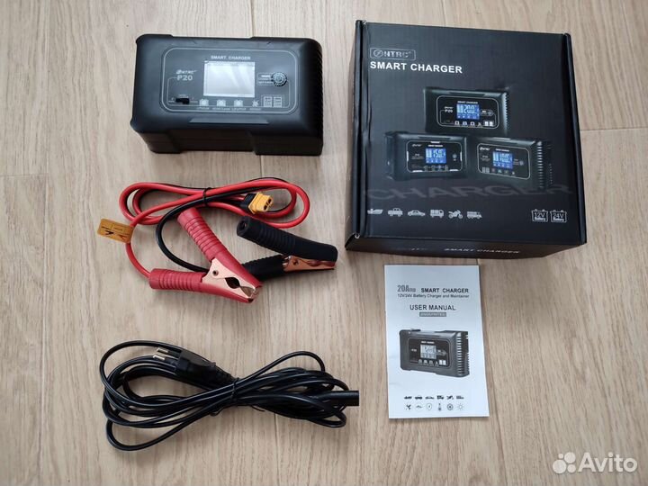 Зарядка 20А и 12/24V для всех типов аккумуляторов