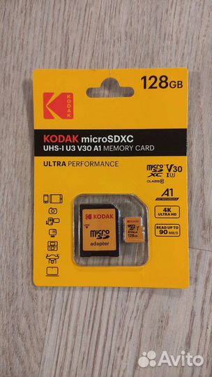 Карта памяти micro sd 128