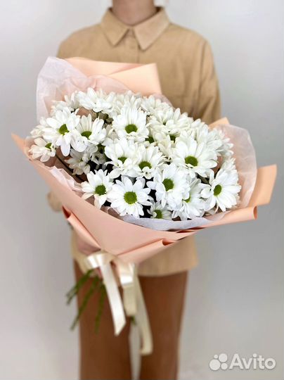 Хризантема букет цветов для учителя