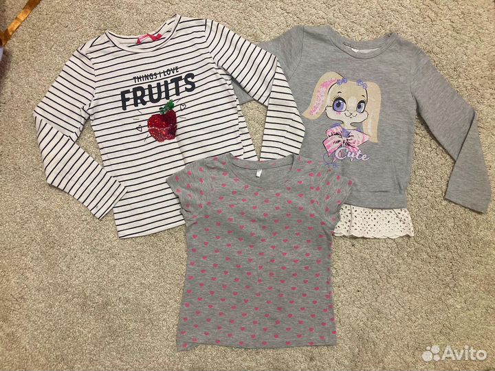 Пакет одежды для девочки 110-116 см