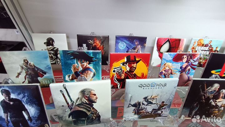 Магниты керамика видеоигры