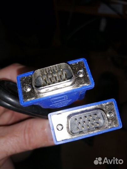 Кабель VGA-VGA (компьютер-монитор)