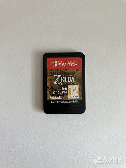 Nintendo Switch Zelda BoTW (рус)