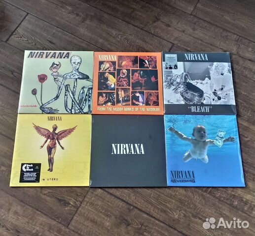 Винил 30 Second to Mars,Garbage,Green day, Nirvana