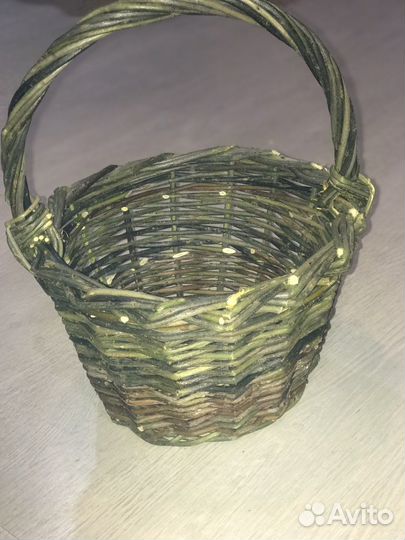 Корзина плетеная