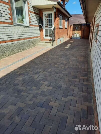 Укладка брусчатки и тратуарной плитки