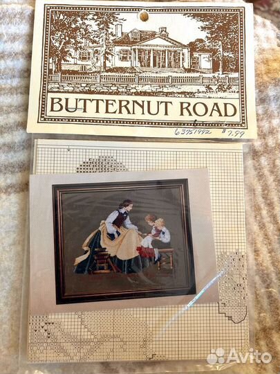 Схема для вышивки крестом Butternut Road