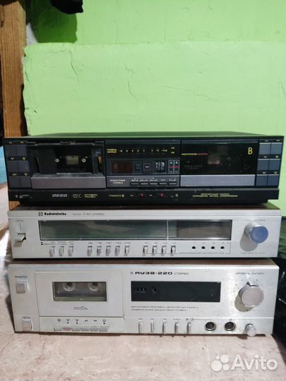 Проигрыватели и тюнер