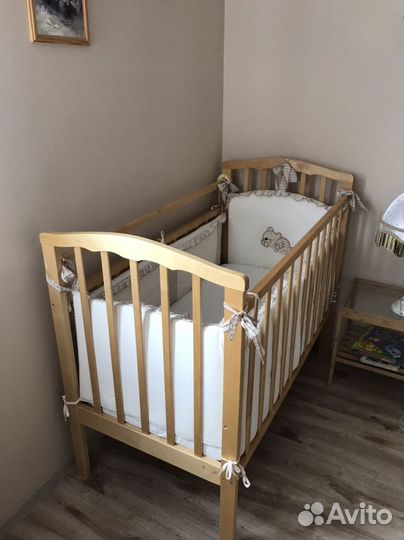 Детская кровать качалка